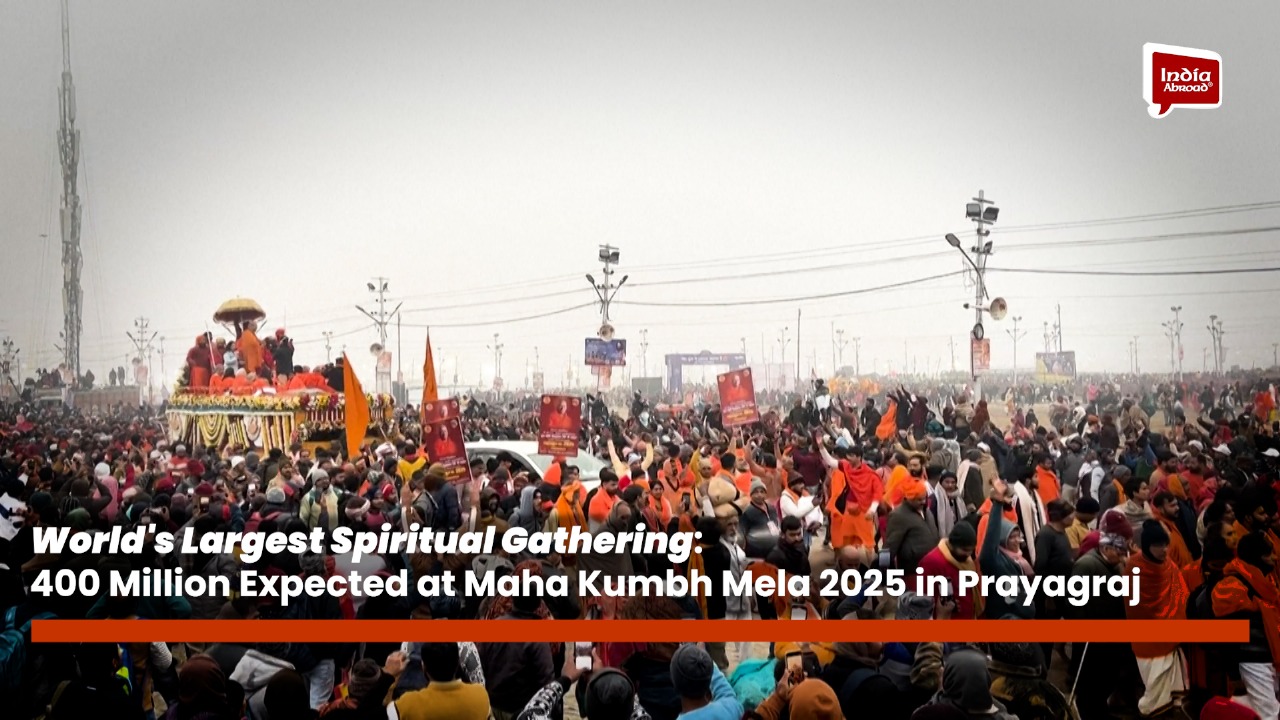 World's Largest Spiritual Gathering: 400 Million Expected at Maha Kumbh Mela 2025 in Prayagraj